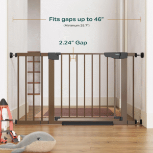 Puerta de seguridad para bebés de 46”