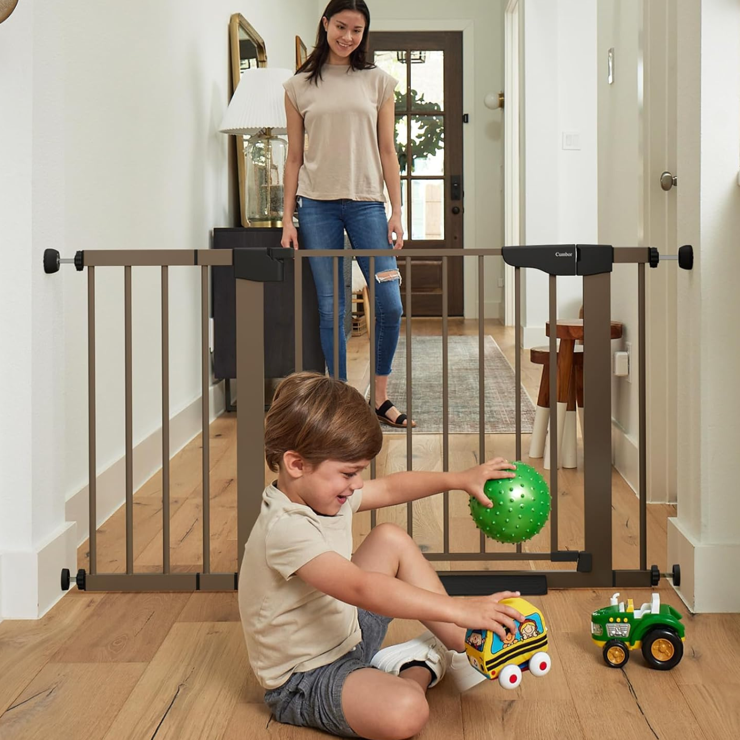 Puerta de seguridad para bebés de 46” - Image 2